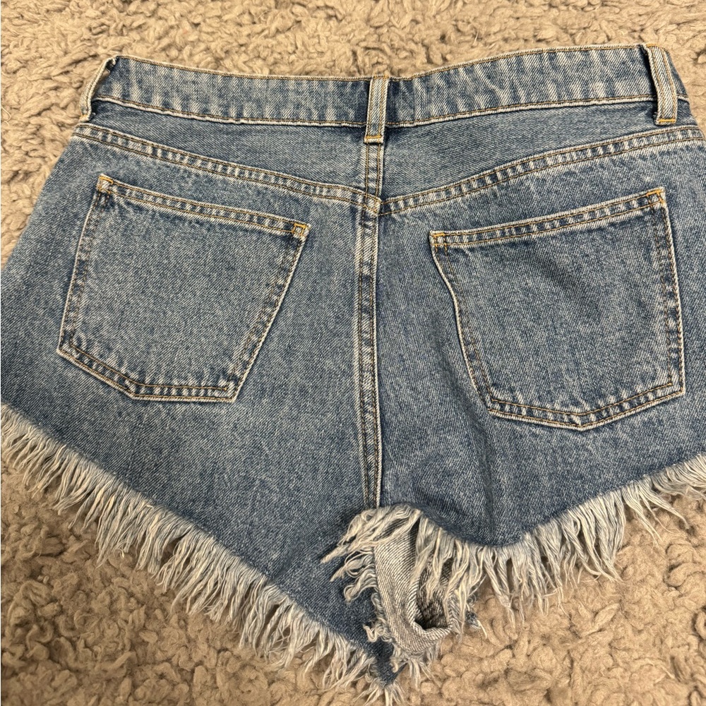 Top Shop Jean Shorts